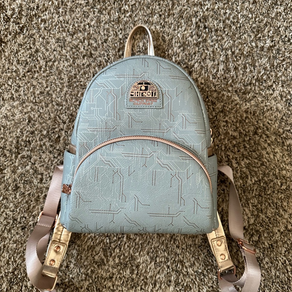 🚫SOLD Black Spire Outpost Disney Star Wars Loungefly Backpack